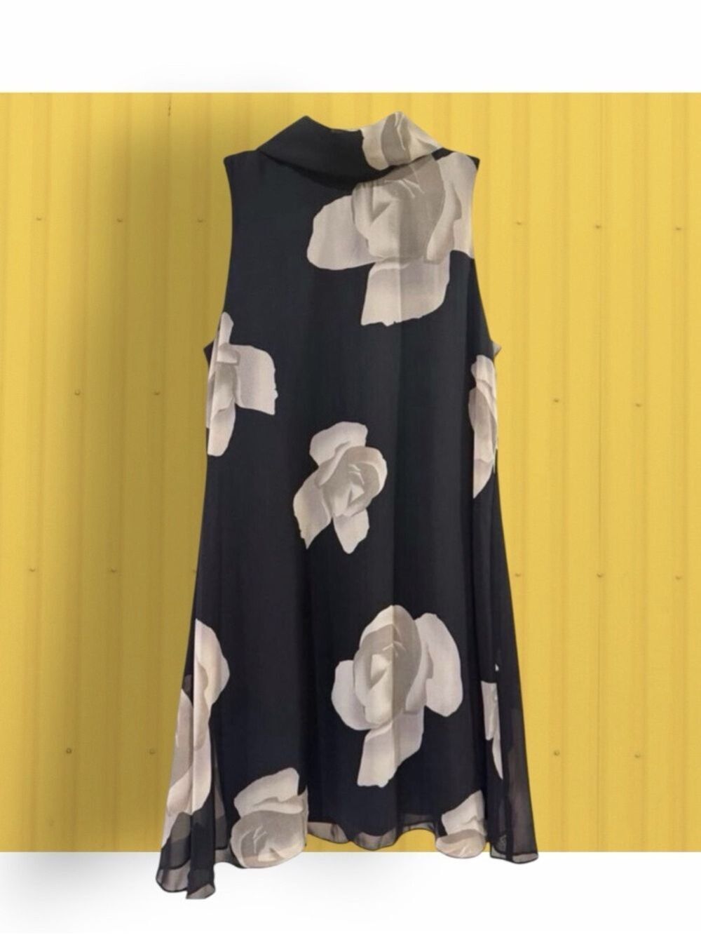 Perceptions NY Floral Sleeveless Zip Up Dress Size 10